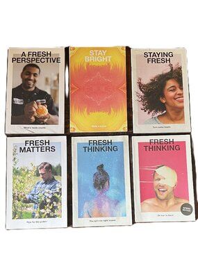 Lot of 6 Retro LUSH Cosmetics "LUSH Times" Catalogs